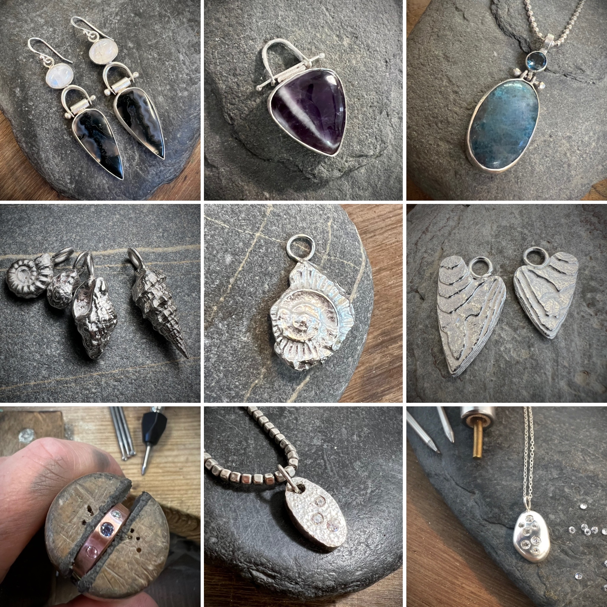 Silver Jewellery 7 Week Course - Wednesday EVE 7-9.30 - June 26- GL (BMF3EVEGL)